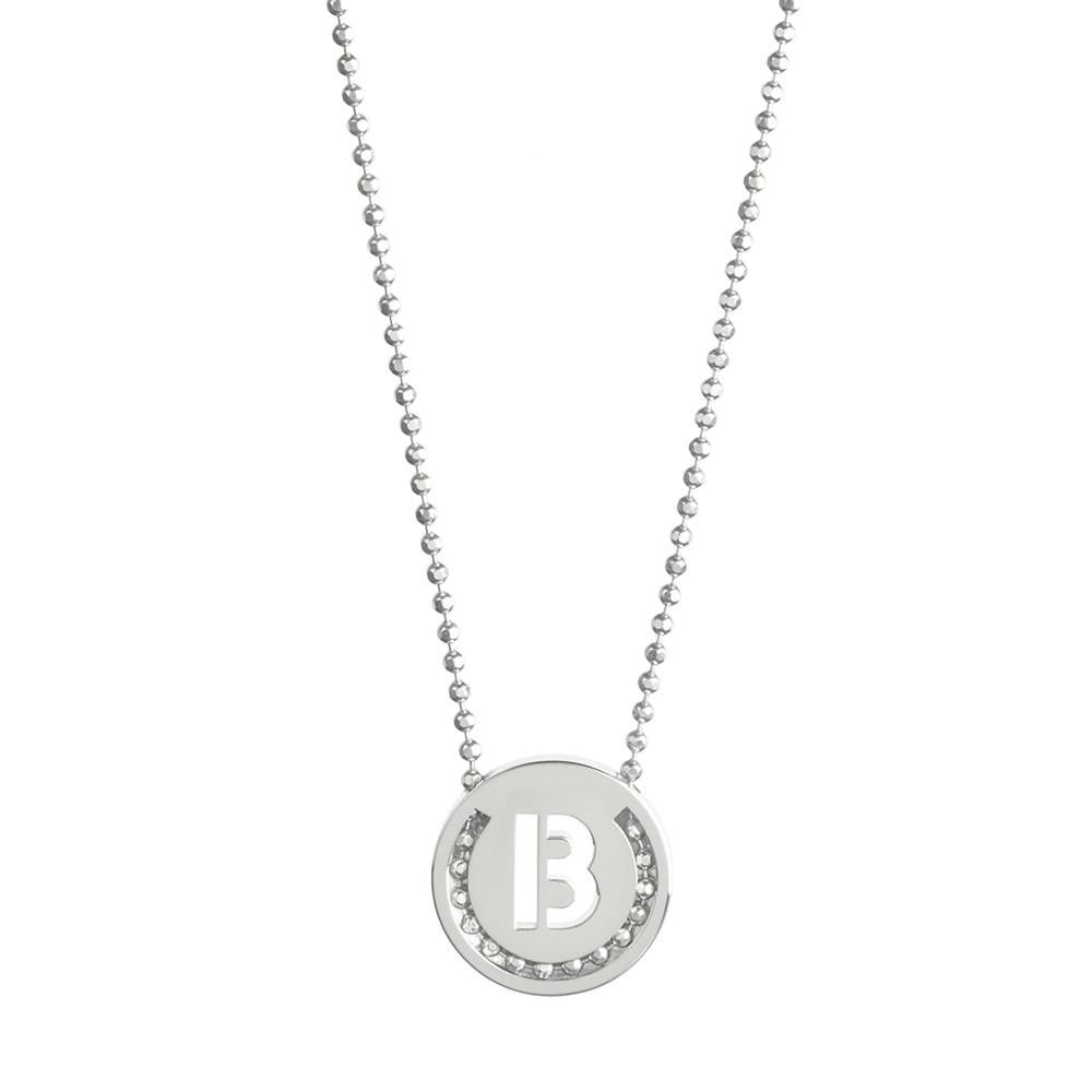 Ruifier ABC's B Chain Necklace Sterling Silver