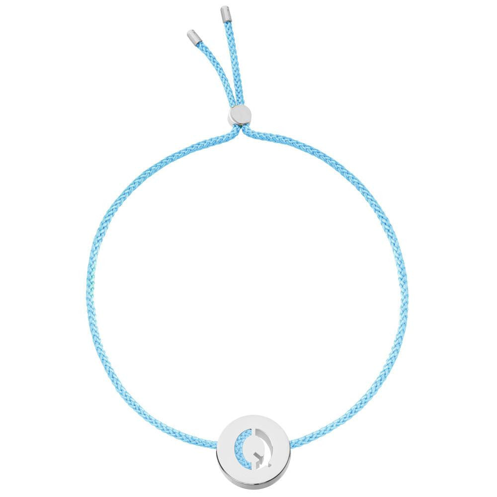 Ruifier ABC's Q Cord Bracelet Turquoise Sterling Silver