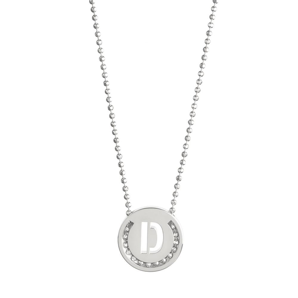 Ruifier ABC's D Chain Necklace Sterling Silver