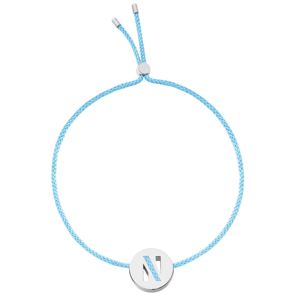 Ruifier ABC's N Cord Bracelet Turquoise Sterling Silver