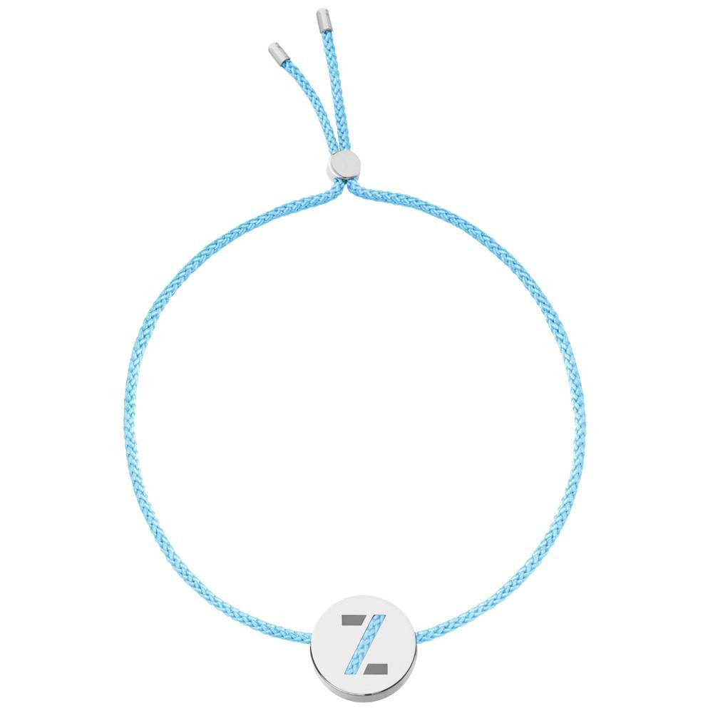 Ruifier ABC's Z Cord Bracelet Turquoise Sterling Silver