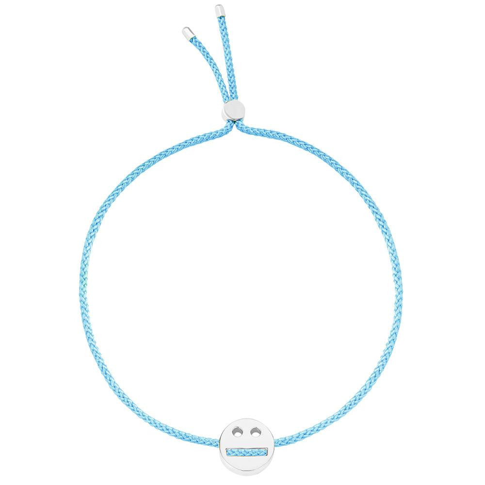 Ruifier Friends Thoughtful Cord Bracelet Turquoise Sterling Silver