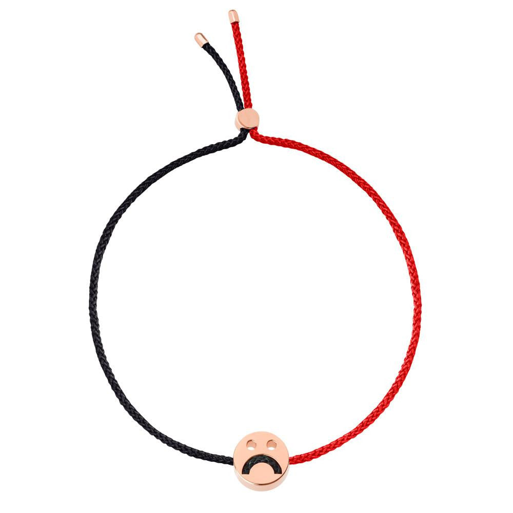 FRIENDS Turn Me Over Bracelet Red & Black