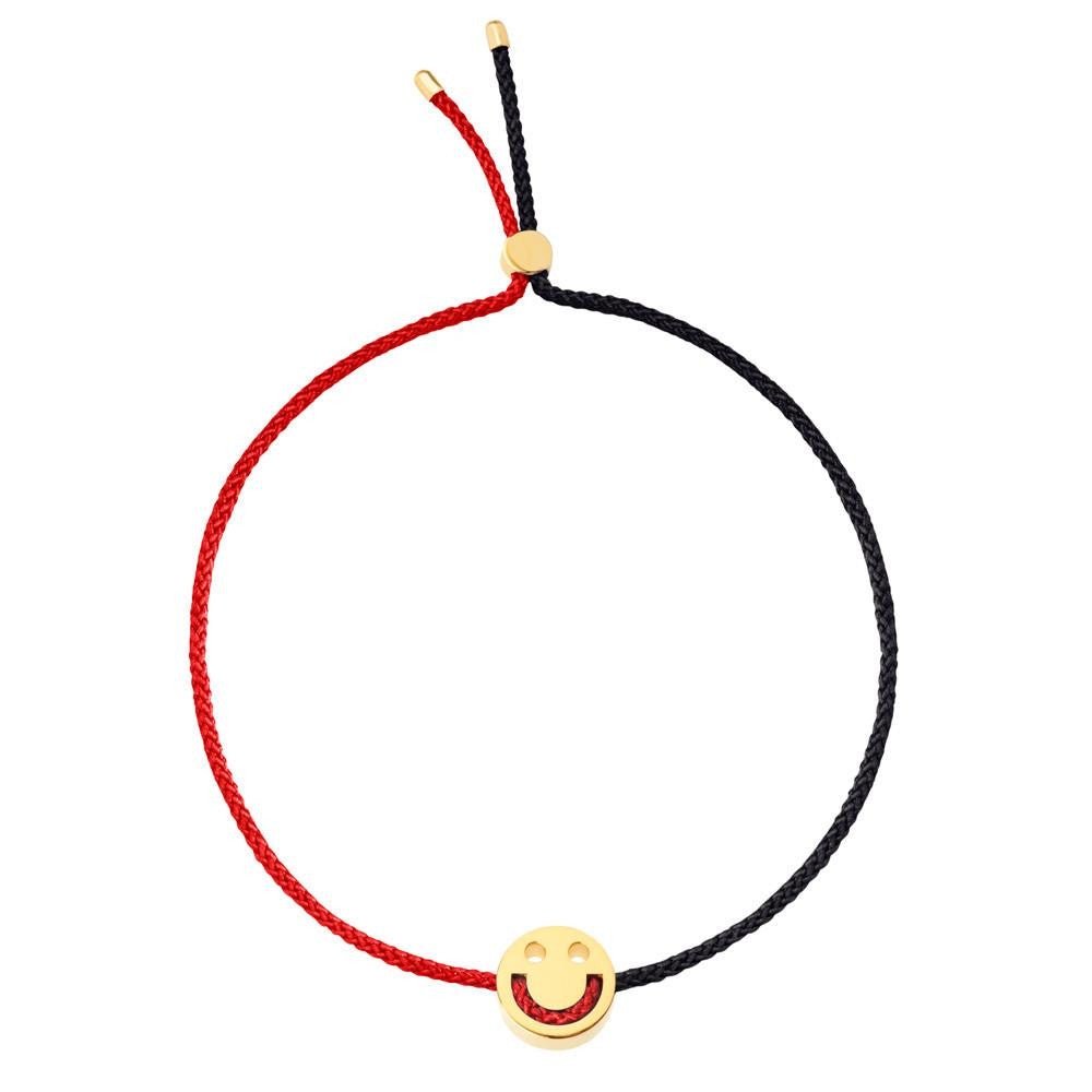 FRIENDS Turn Me Over Bracelet Red & Black