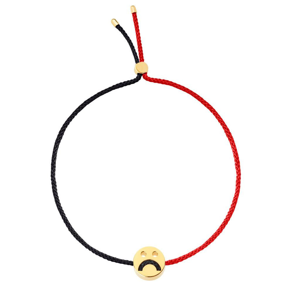 FRIENDS Turn Me Over Bracelet Red & Black