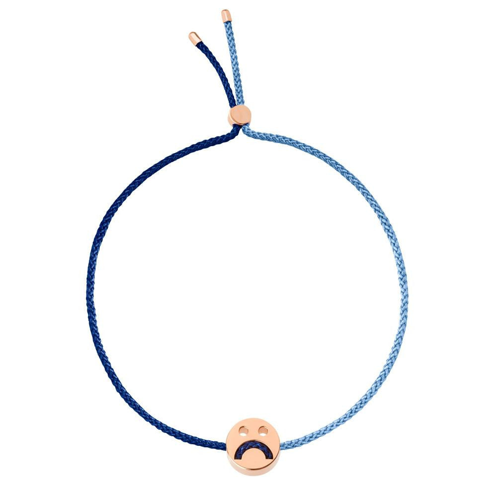 FRIENDS Turn Me Over Bracelet Navy & Dusky Blue