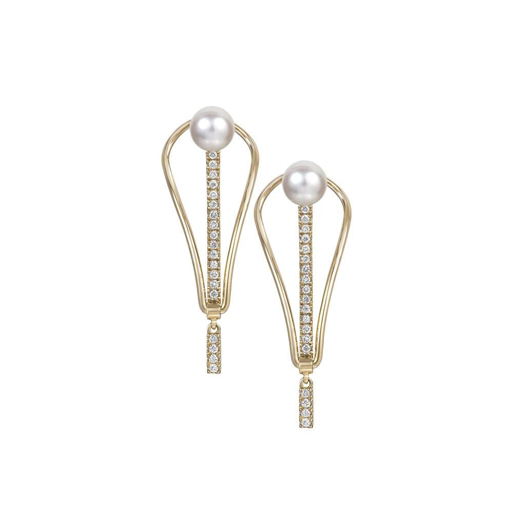 ICON FINE Pearl Spire Earrings