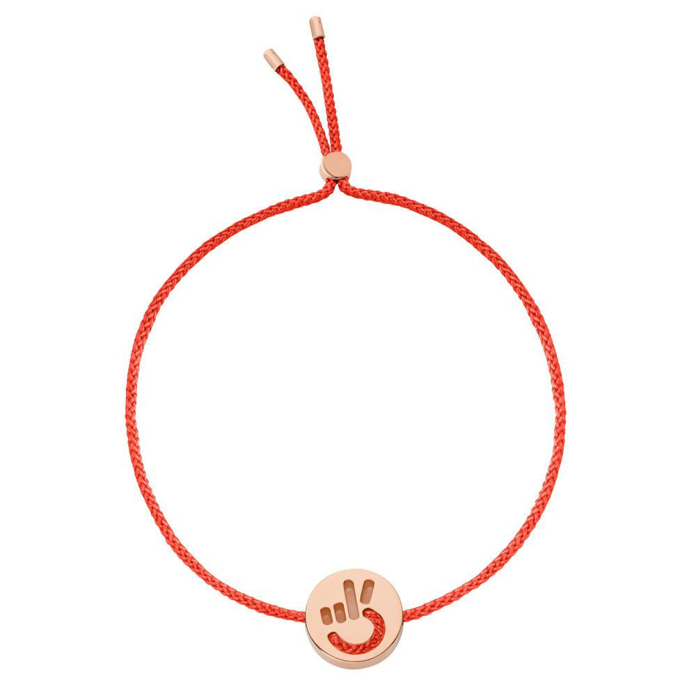 FRIENDS Hands Up Peace Bracelet