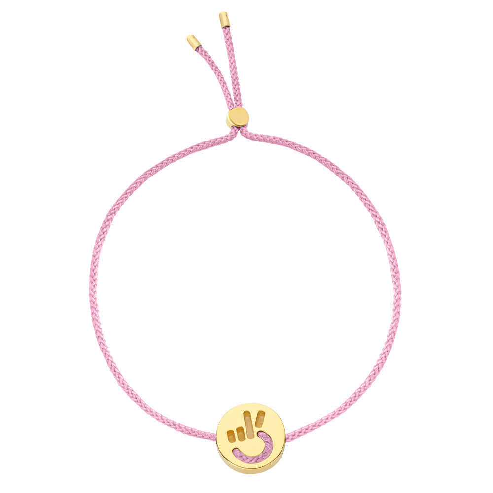 FRIENDS Hands Up Peace Bracelet