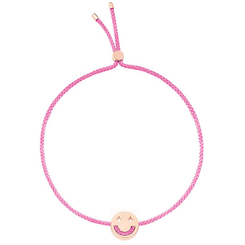Ruifier Friends Dreamy Cord Bracelet Pink Rose Gold