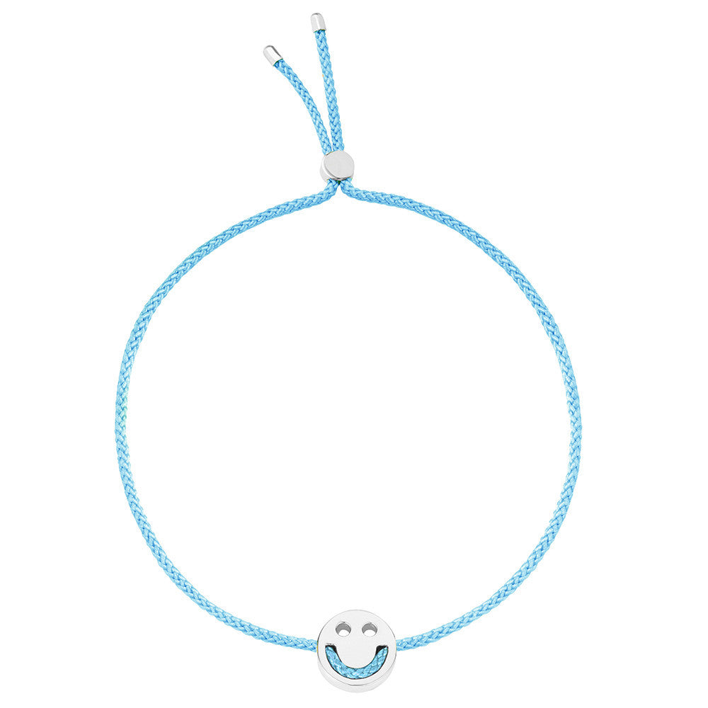 Ruifier Friends Happy Cord Bracelet Turquoise Sterling Silver