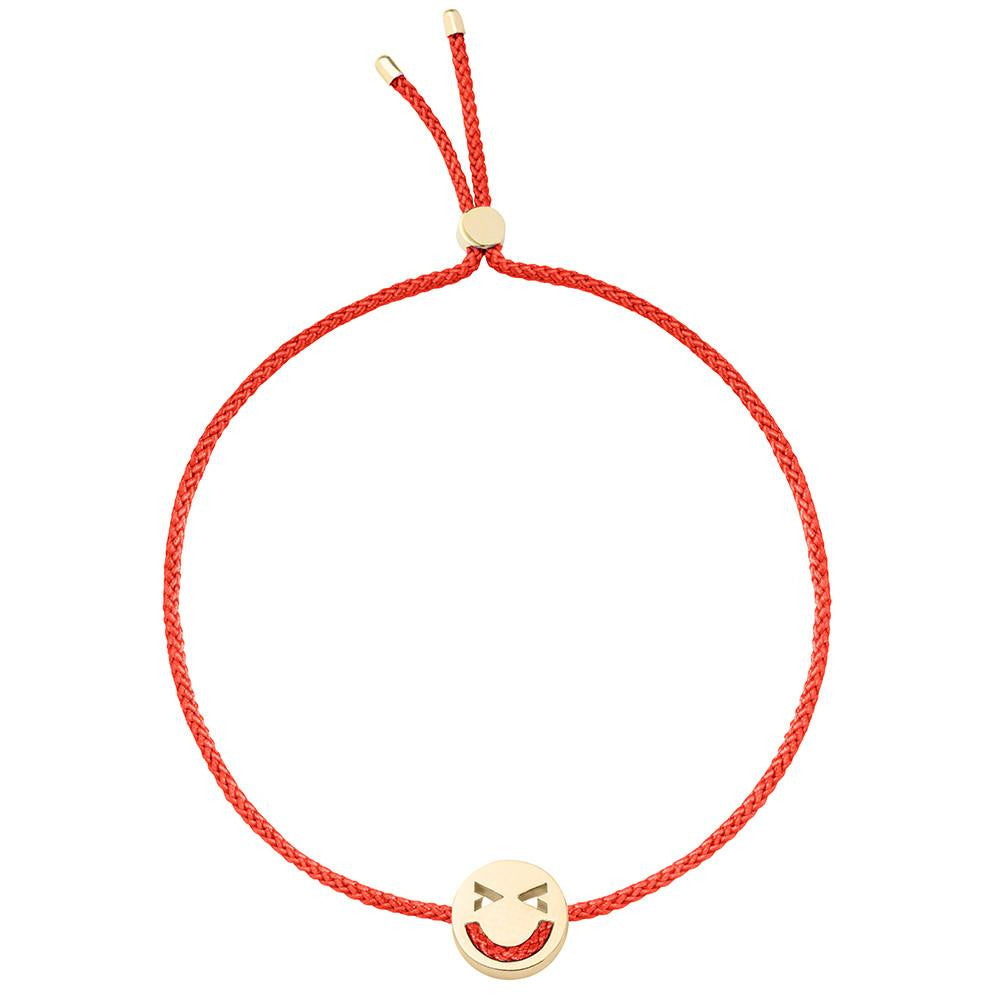 Ruifier Friends Merry Cord Bracelet Red Yellow Gold