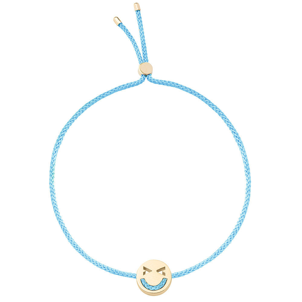 Ruifier Friends Merry Cord Bracelet Turquoise Yellow Gold