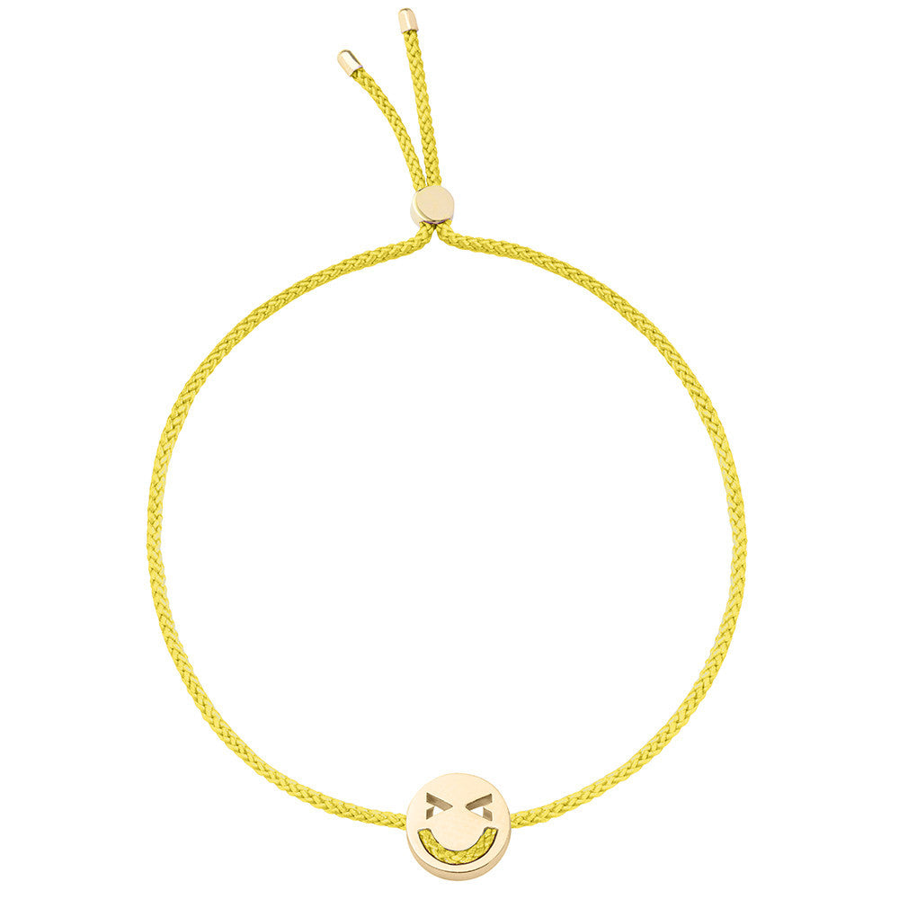 Ruifier Friends Merry Cord Bracelet Yellow Gold