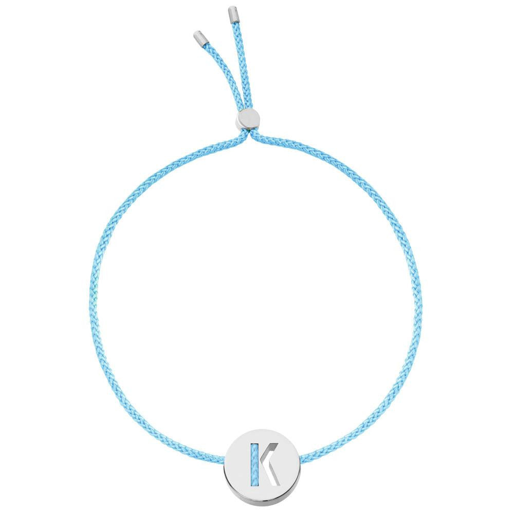 Ruifier ABC's K Cord Bracelet Turquoise Sterling Silver
