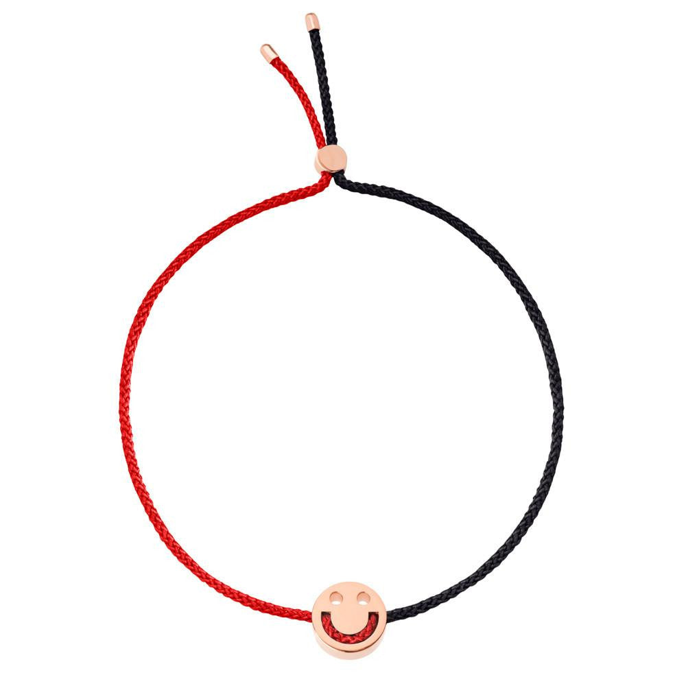 FRIENDS Turn Me Over Bracelet Red & Black