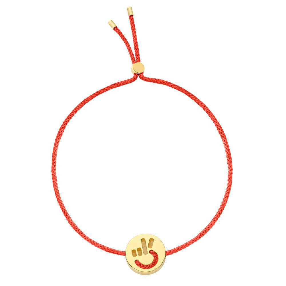 FRIENDS Hands Up Peace Bracelet