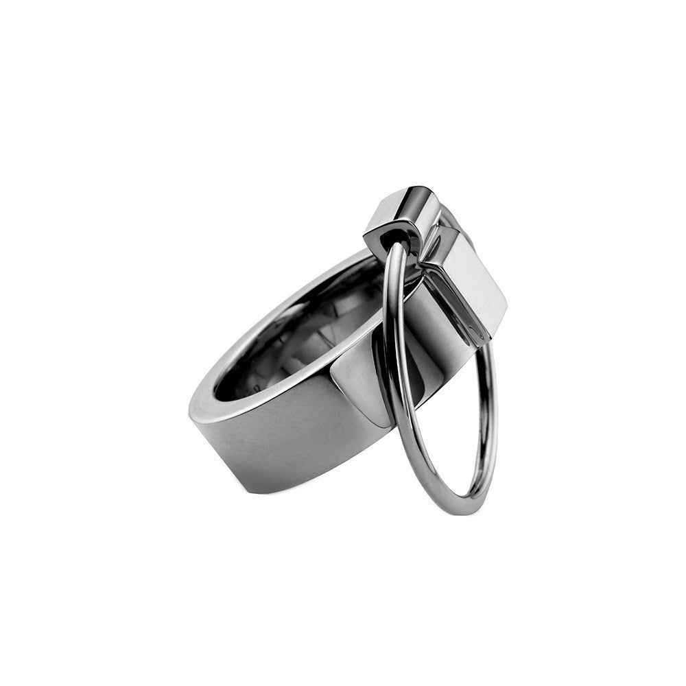 ICON Ring Black Rhodium