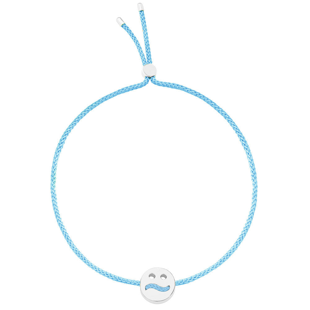 Ruifier Friends Ditzy Cord Bracelet Turquoise Sterling Silver