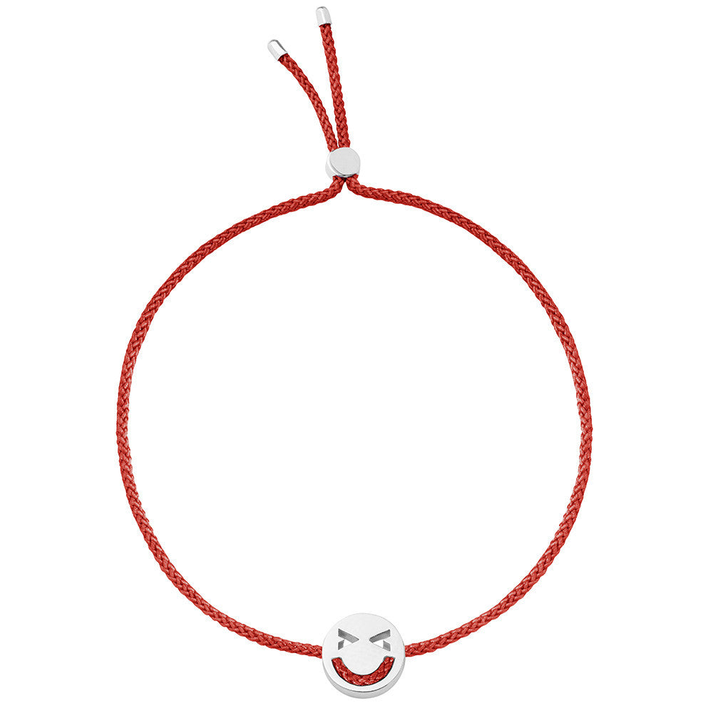 Ruifier Friends Merry Cord Bracelet Burnt Umber Sterling Silver