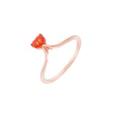 ANIMAUX Strawberry Heart Ring