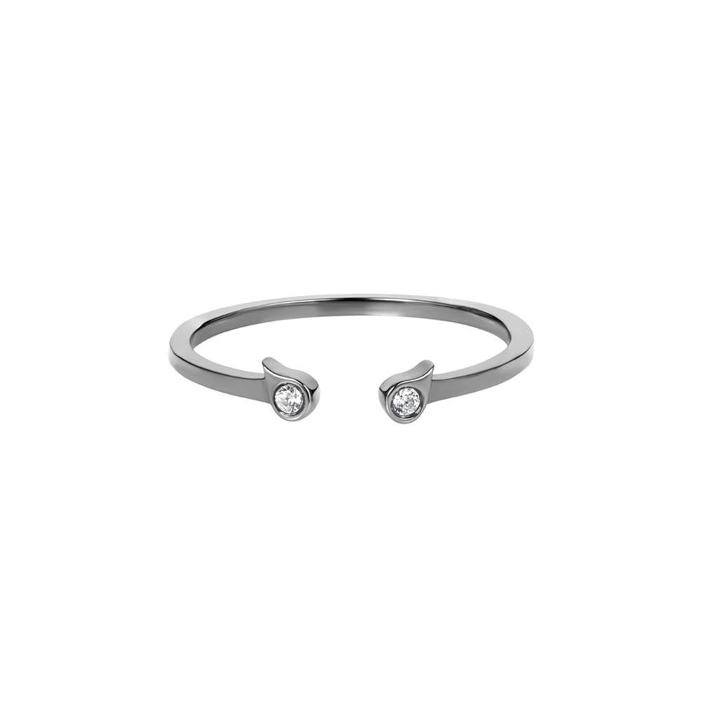 ELEMENTS Black Cat's Eye Ring