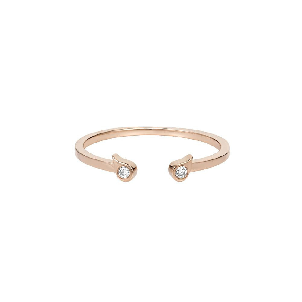 ELEMENTS Rose Cat's Eye Ring