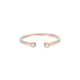 ELEMENTS Rose Iris Ring